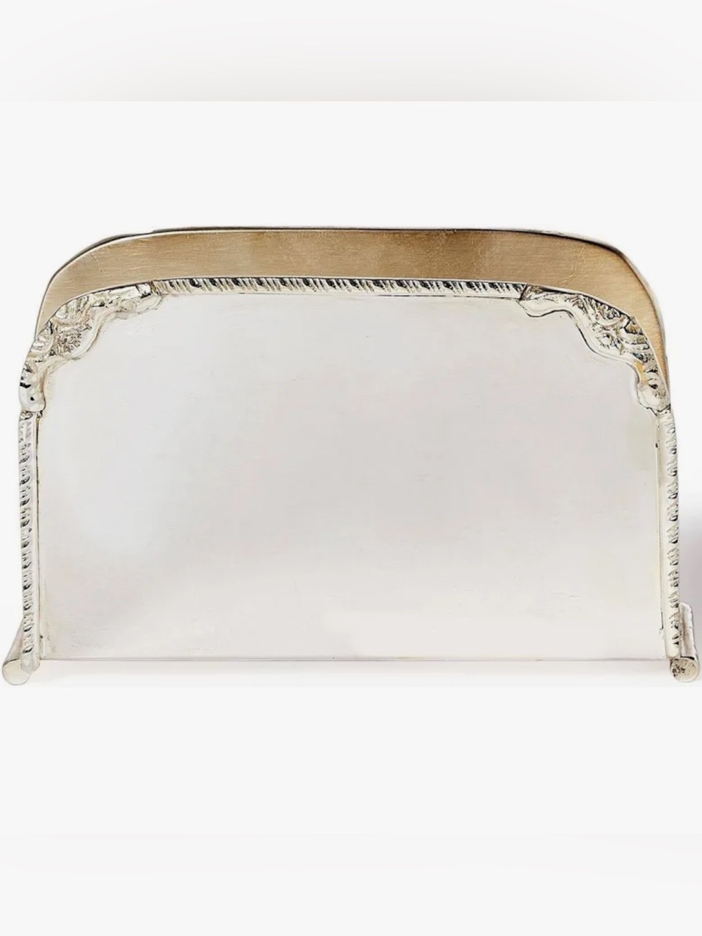 Two’s Company Banquet Silver Napkin Holder